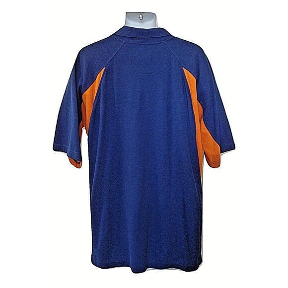 Florida Gators Polo Shirt Vintage Pressbox Blue Orange Pullover Mens Size 2X - Picture 5 of 6